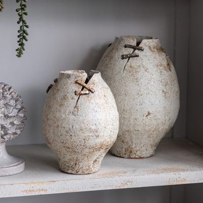 Hand Pulled Decorative Ceramic Vase