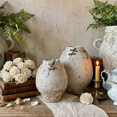 Hand Pulled Decorative Ceramic Vase