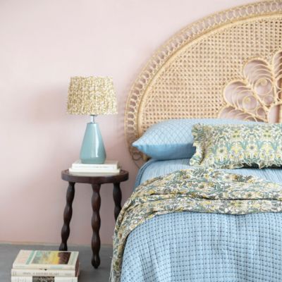 Handcrafted Rattan Headboard