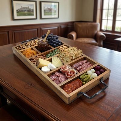 Handled Charcuterie Box Tray