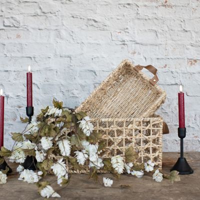 Handled Latticework Display Baskets Set of 2