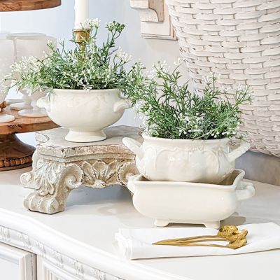 Handled Soup Tureen Collection Set of 3