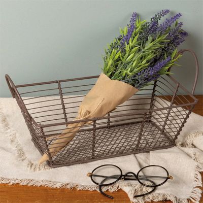 Handled Wire Nesting Basket Set of 4