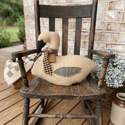 Handmade Feathered Goose Pillow