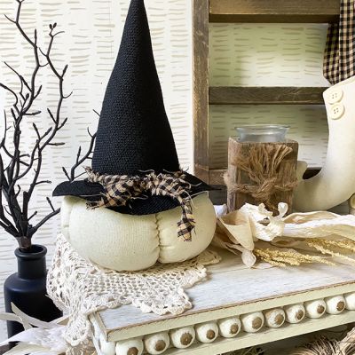 Handmade Halloween Witch Pumpkin
