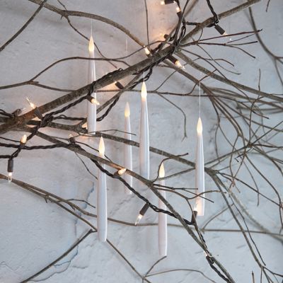 Hanging LED Candle Set of 6