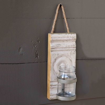 Hanging Mason Jar Sconce