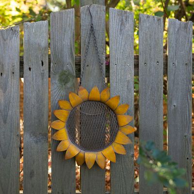 Hanging Sunflower Outdoor Bird Feeder