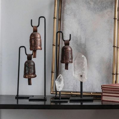 Hanging Vintage Metal Bell Set of 3