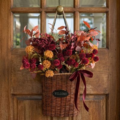Hanging Willow Weave Basket