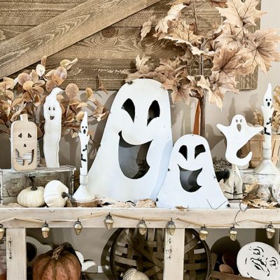 Happy Halloween Ghost Tabletop Decor Set of 3