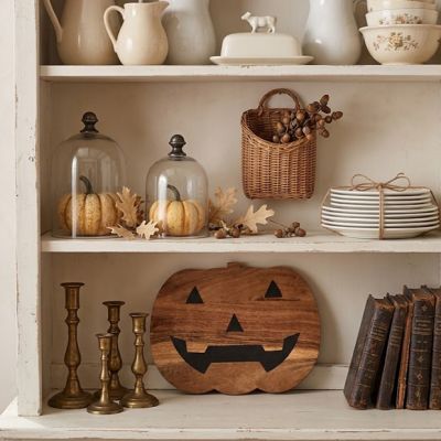 Happy Jack Pumpkin Serving Board