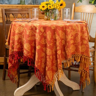 Harvest Bloom Floral Tablecloth
