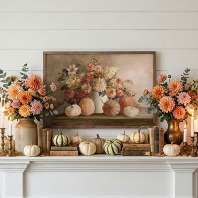 Harvest Bouquet Pomegranate By Julia Purinton Wall Art