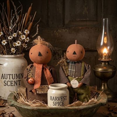 Harvest Country Primitive Pumpkin Doll