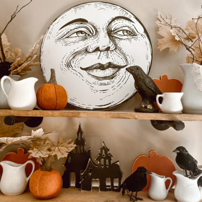Harvest Hollow Man in the Moon Wall Decor
