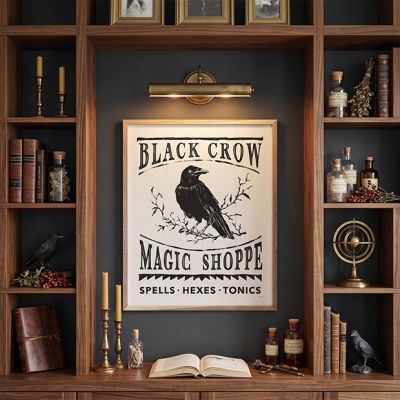Haunted Crow By Anne Tavoletti Wall Art