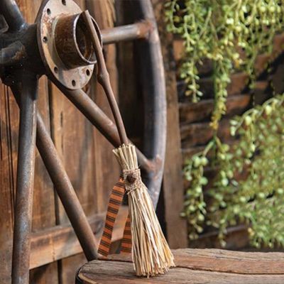 Hearthside Hollow Decorative Straw Broom