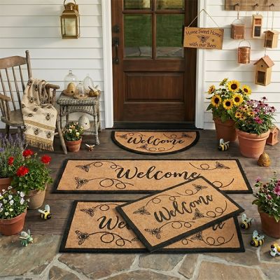 Home and Hive Coir Welcome Mat