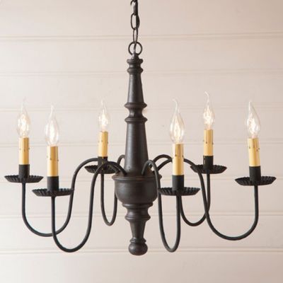 Homestead Heritage 6 Arm Chandelier