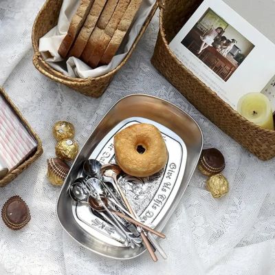 Homestead Manor Engraved Serving Tray