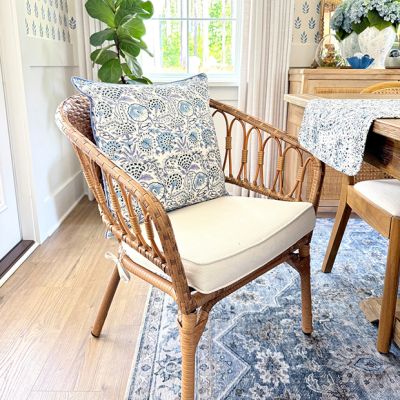 Indigo Blue Block Print Pillow Covers Set of 2