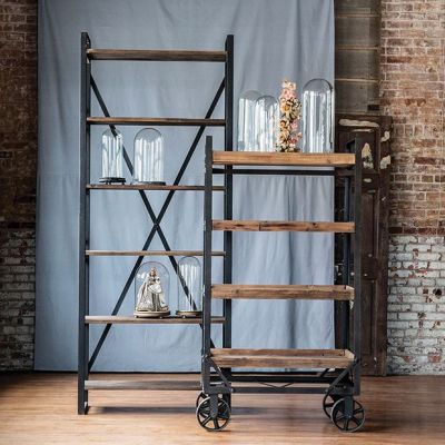 Industrial Farmhouse Multi Shelf Rack | SHIPS FREE