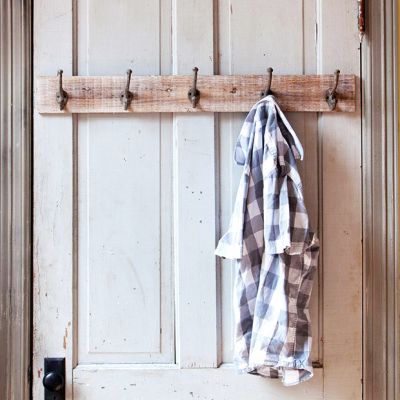 Industrial Wall Coat Rack