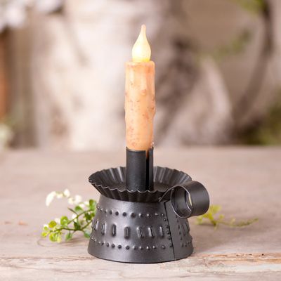 Iron Homestead Chamberstick Set of 2