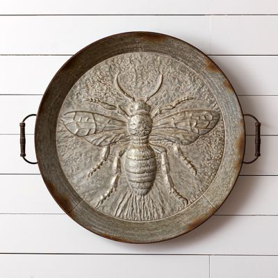 Iron Honey Bee Tray