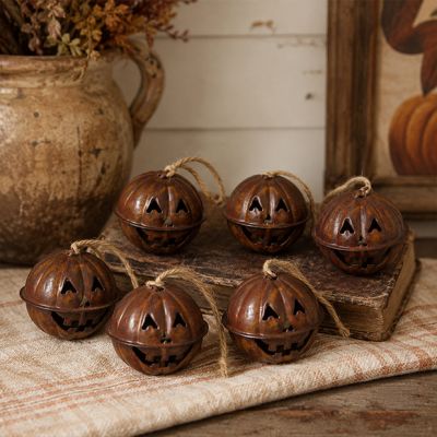 Jack O Lantern Jingle Bell Ornament