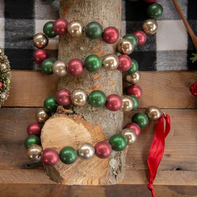 Jumbo Christmas Ball Ornament Garland