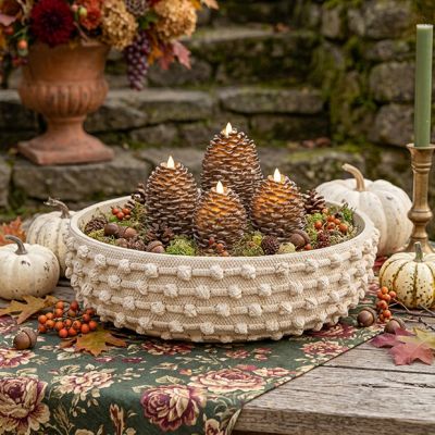 Knot Textured Decorative Bowl