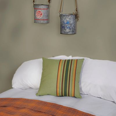 Lakeside Lodge Stripe Accent Pillow