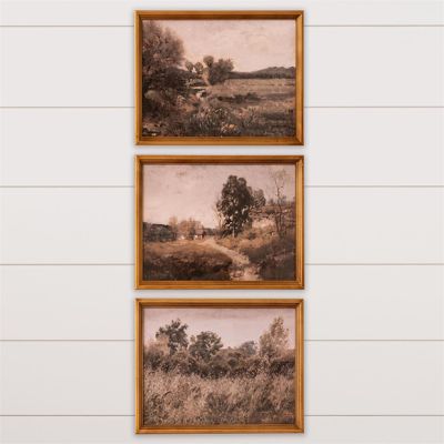 Landscape Framed Art Set of 3