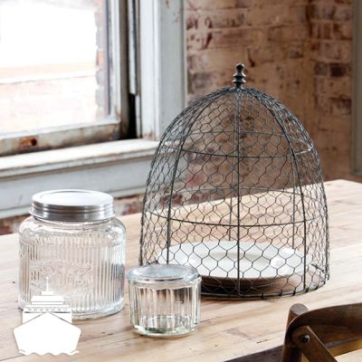 Large Chicken Wire Cloche
