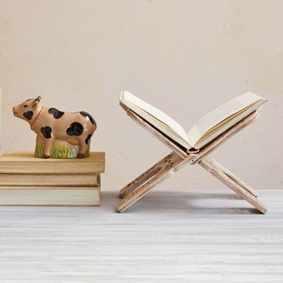Laser Cut Wood Book Holder
