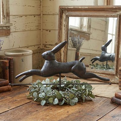 Leaping Hare Tabletop Weathervane