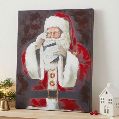 Letters To Santa Canvas Wall Art
