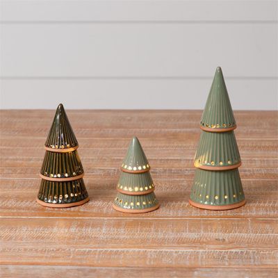 Light Up Christmas Tree Set of 3