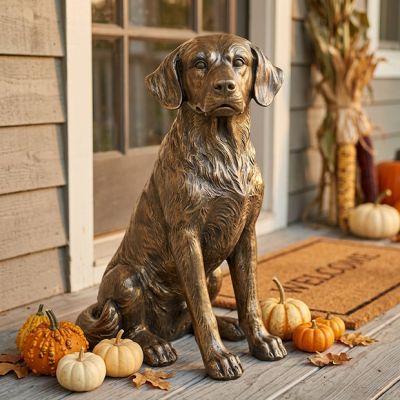 Loyal Companion Dog Statue