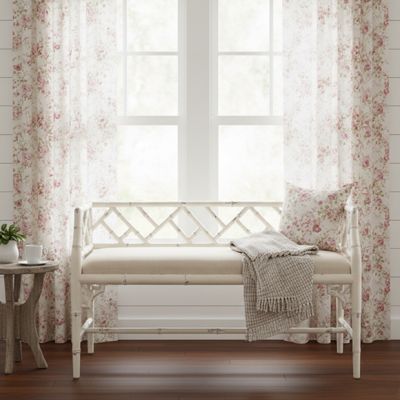 Mahogany Charlotte Bench