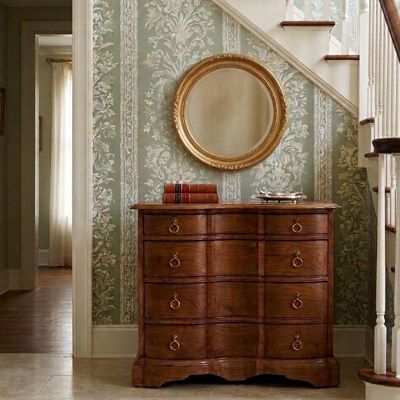 Mahogany Wood 4 Drawer Chest