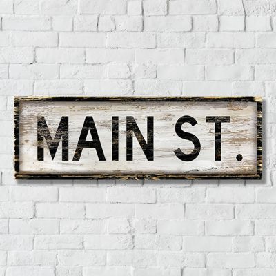 Main Street Wall Decor