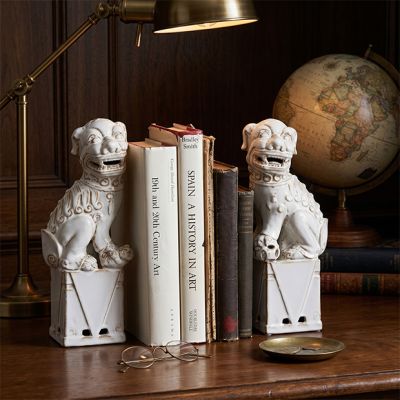 Majestic Guardian Foo Dog Bookends