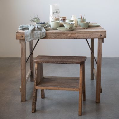 Mango Wood Square Folding Table