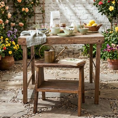 Mango Wood Square Folding Table