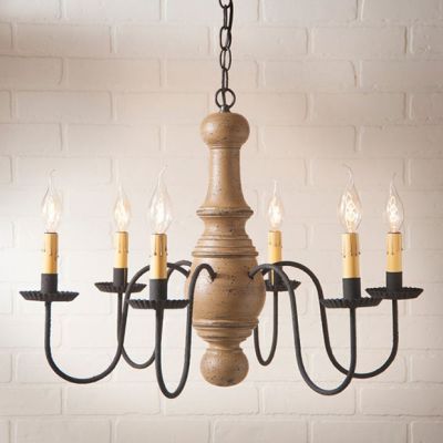 Maple Glen Wood Chandelier