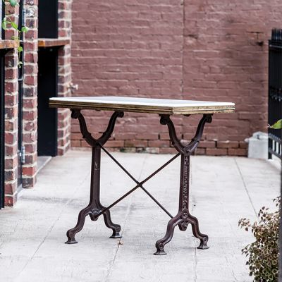 Marble Top Bistro Table