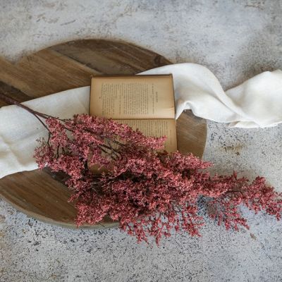 Maroon Caspia Decorative Floral Spray